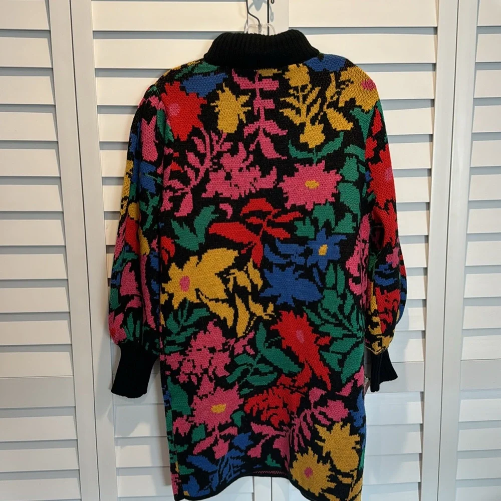 FARM Rio Colorful Floral Midi Dress - Picture 2 of 9